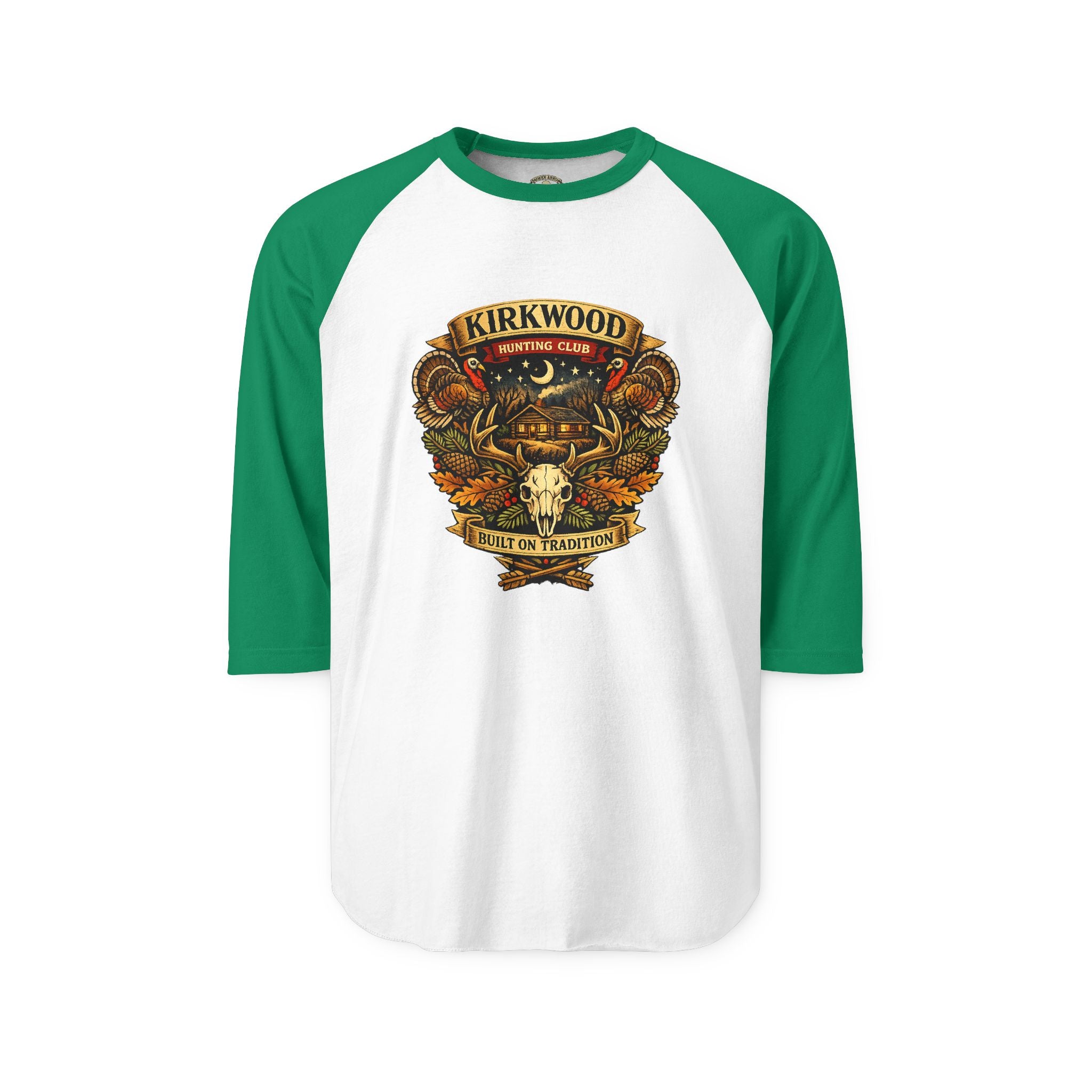Kirkwood Vintage Skull Raglan Shirt