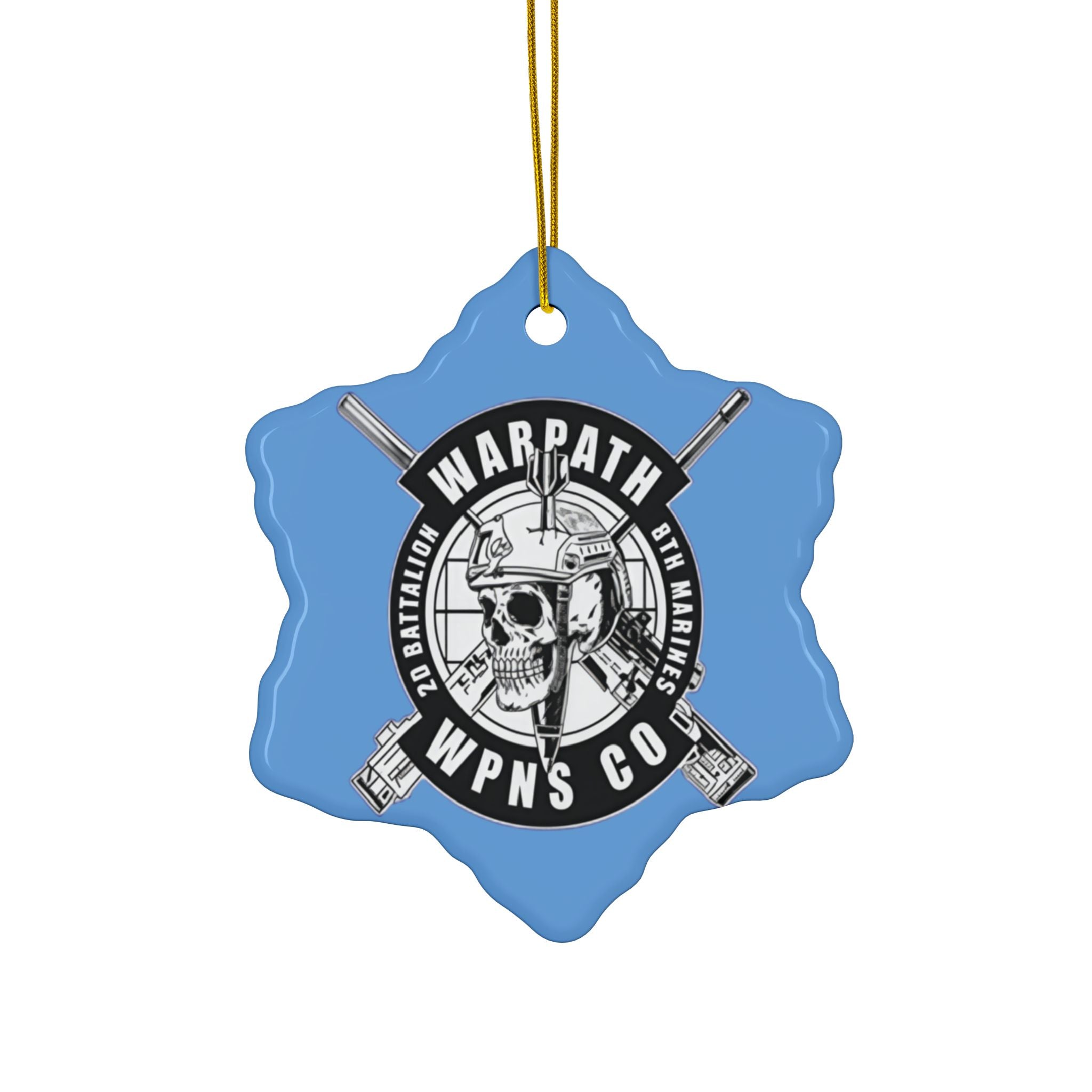 2/8 Warpath Weapons Co. Ceramic Ornament