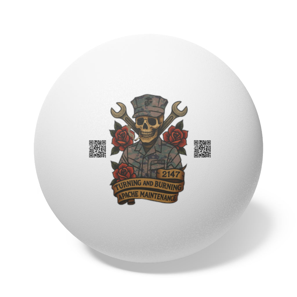 Apache Maintenance Ping Pong Balls