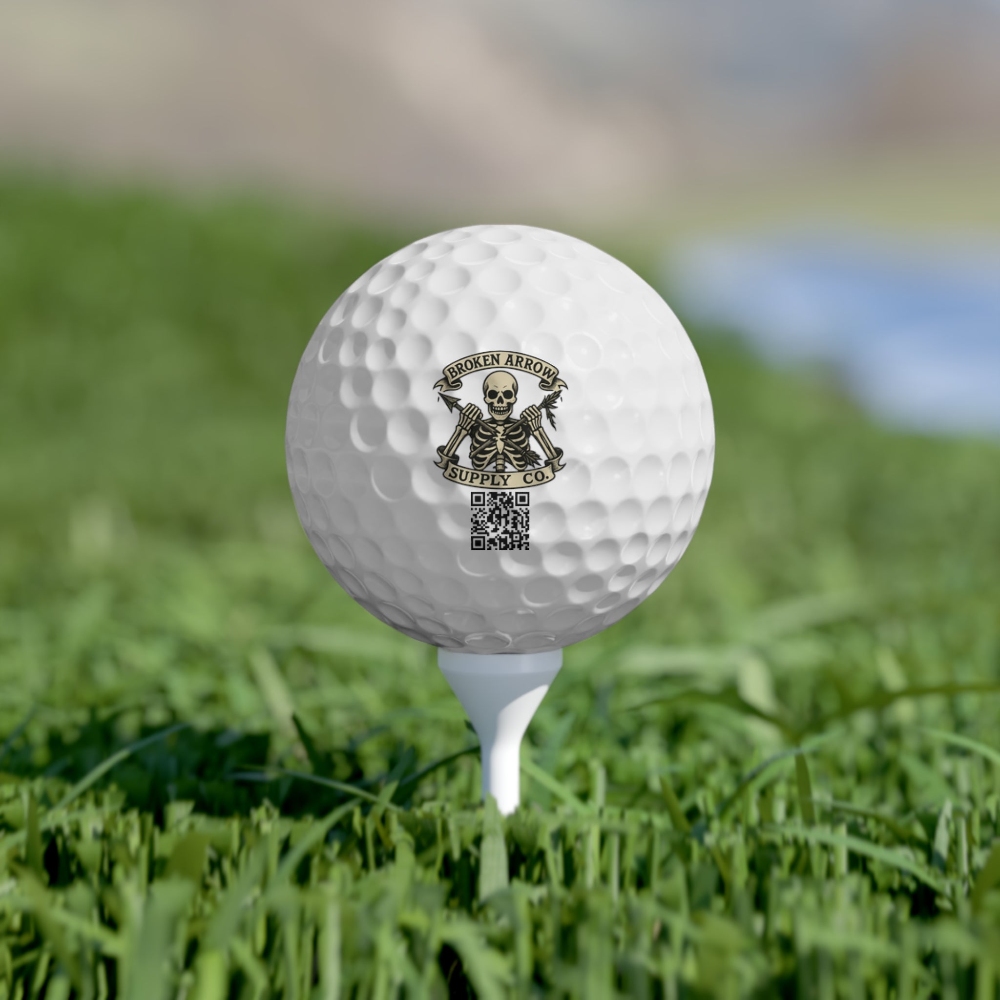 Promotional Golf Balls, 6pcs