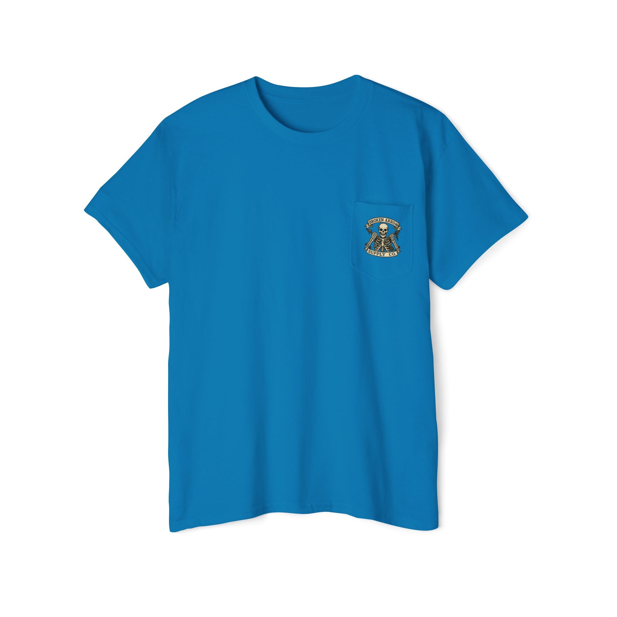 Kirkwood Hunting Club Pocket T‑Shirt — 'Think I’ll Stay Here and Drink'