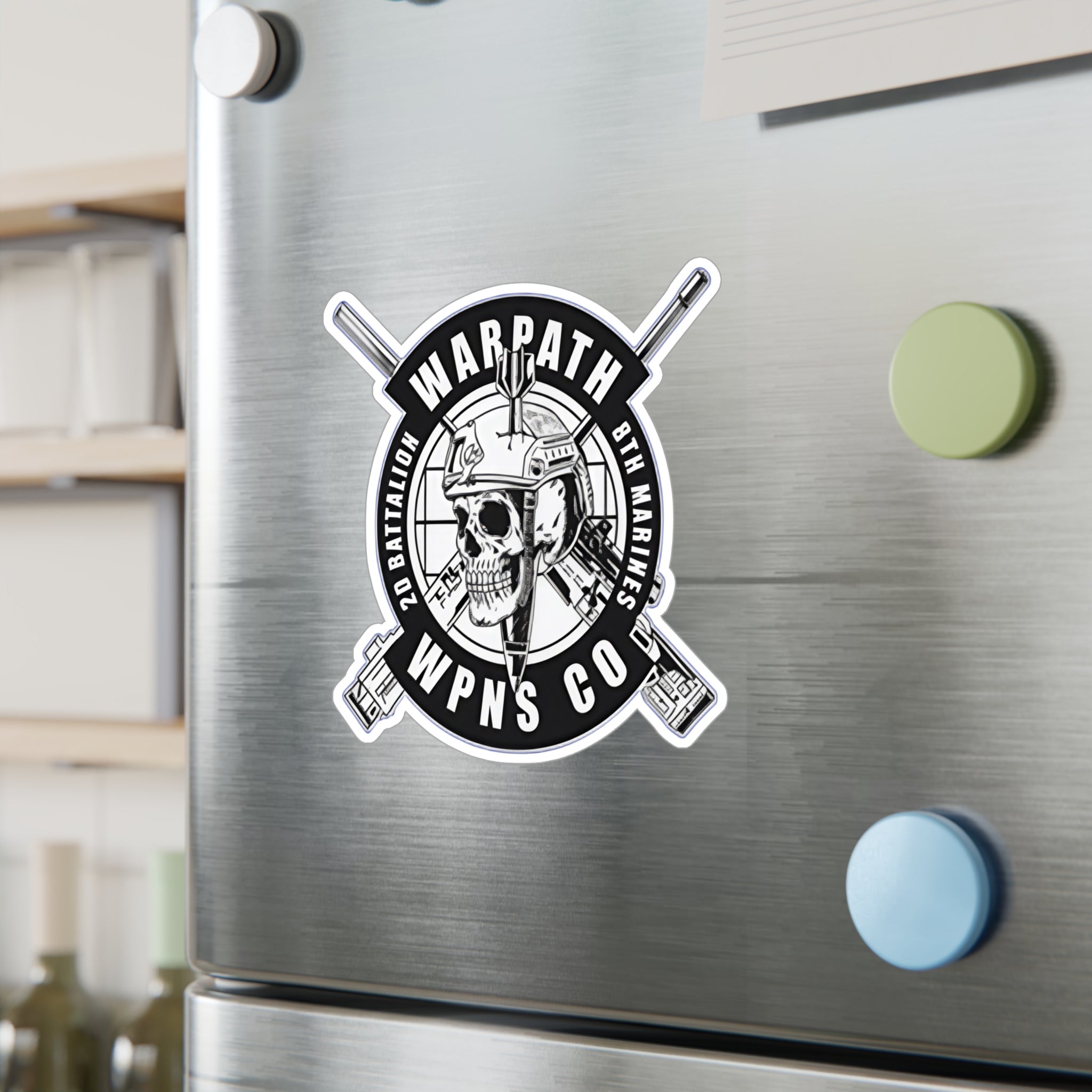 2/8 Warpath Weapons Co.  Vinyl Decal