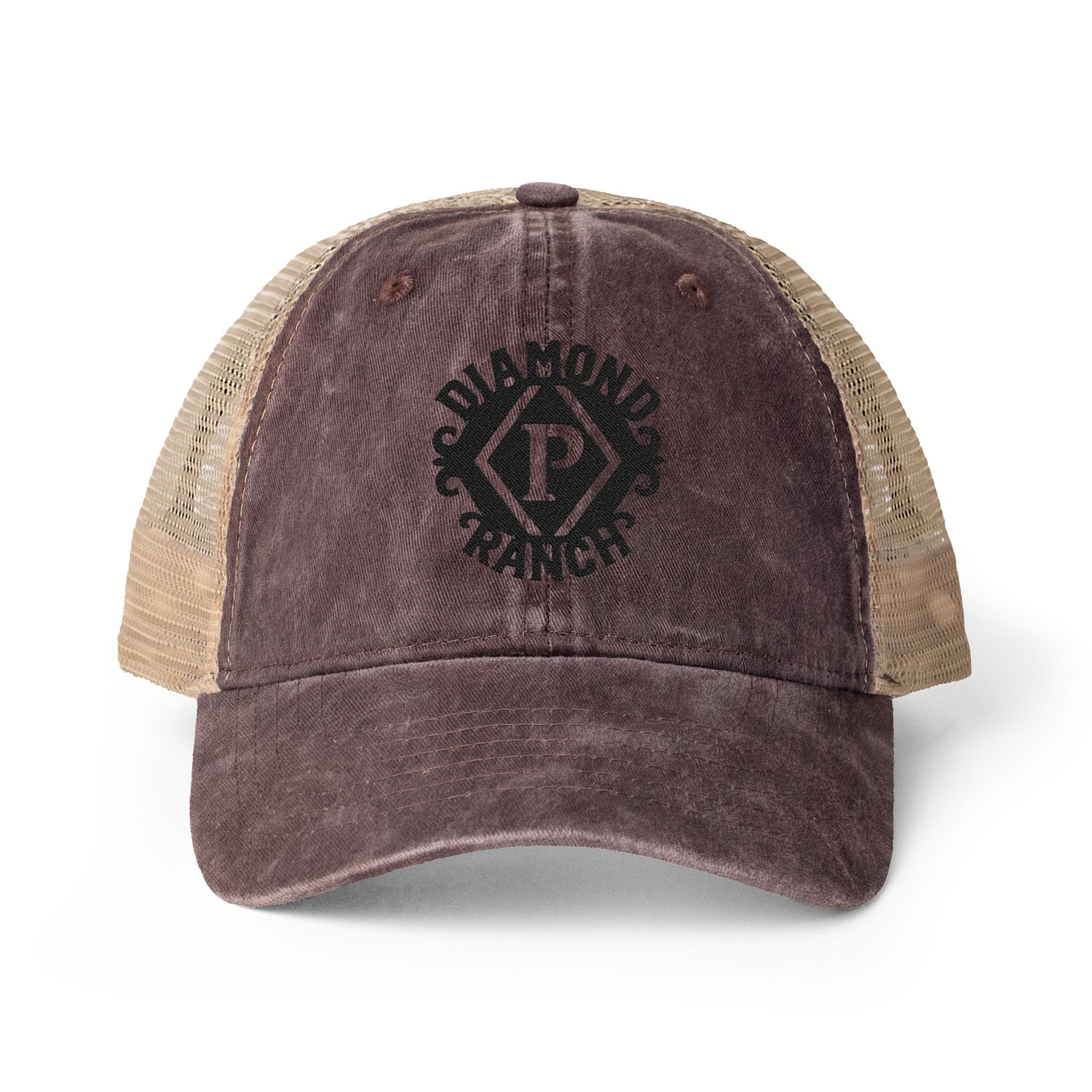 Diamond P Ranch Women's Washed Mesh-Back Cap