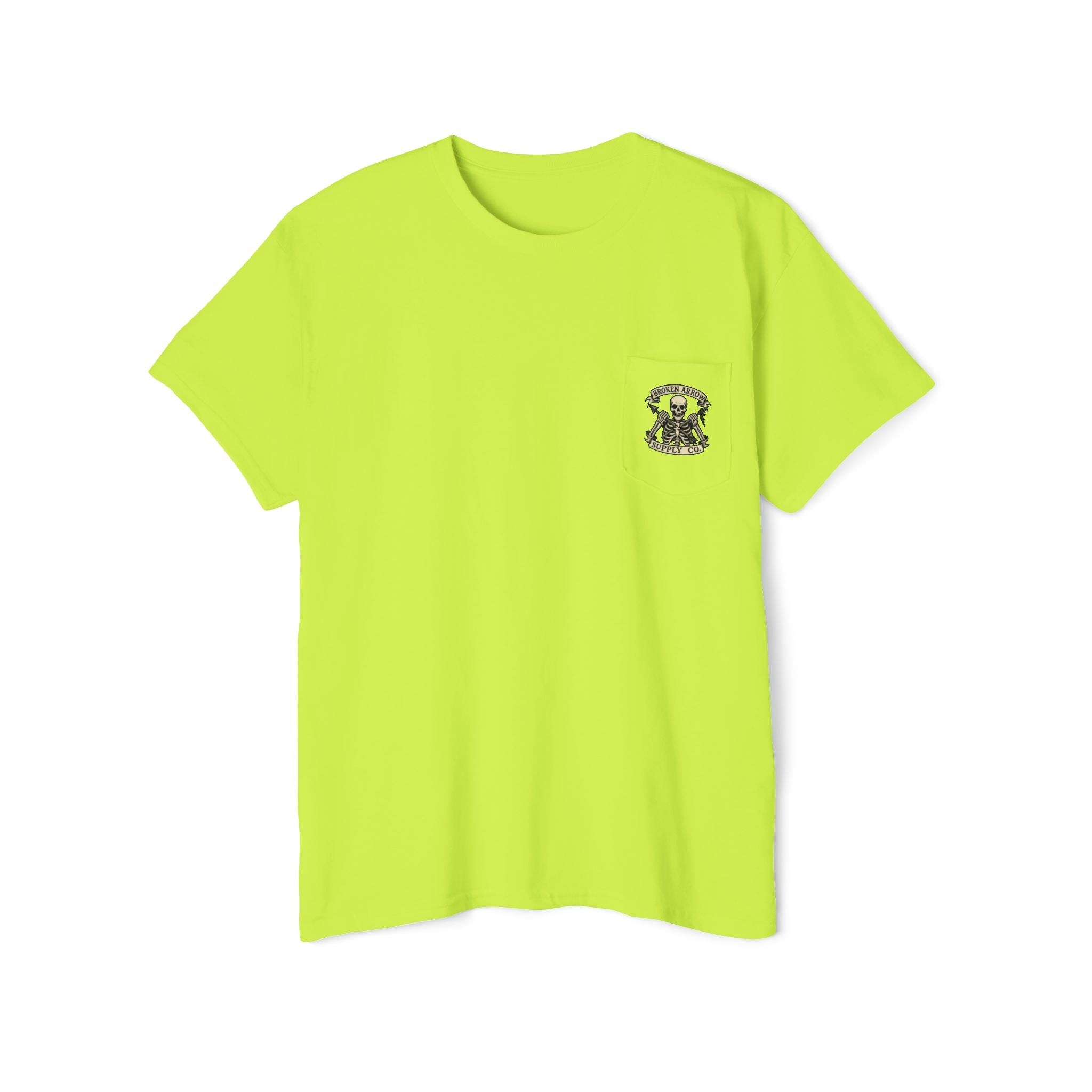 Kirkwood Hunting Club Pocket T‑Shirt — 'Think I’ll Stay Here and Drink'