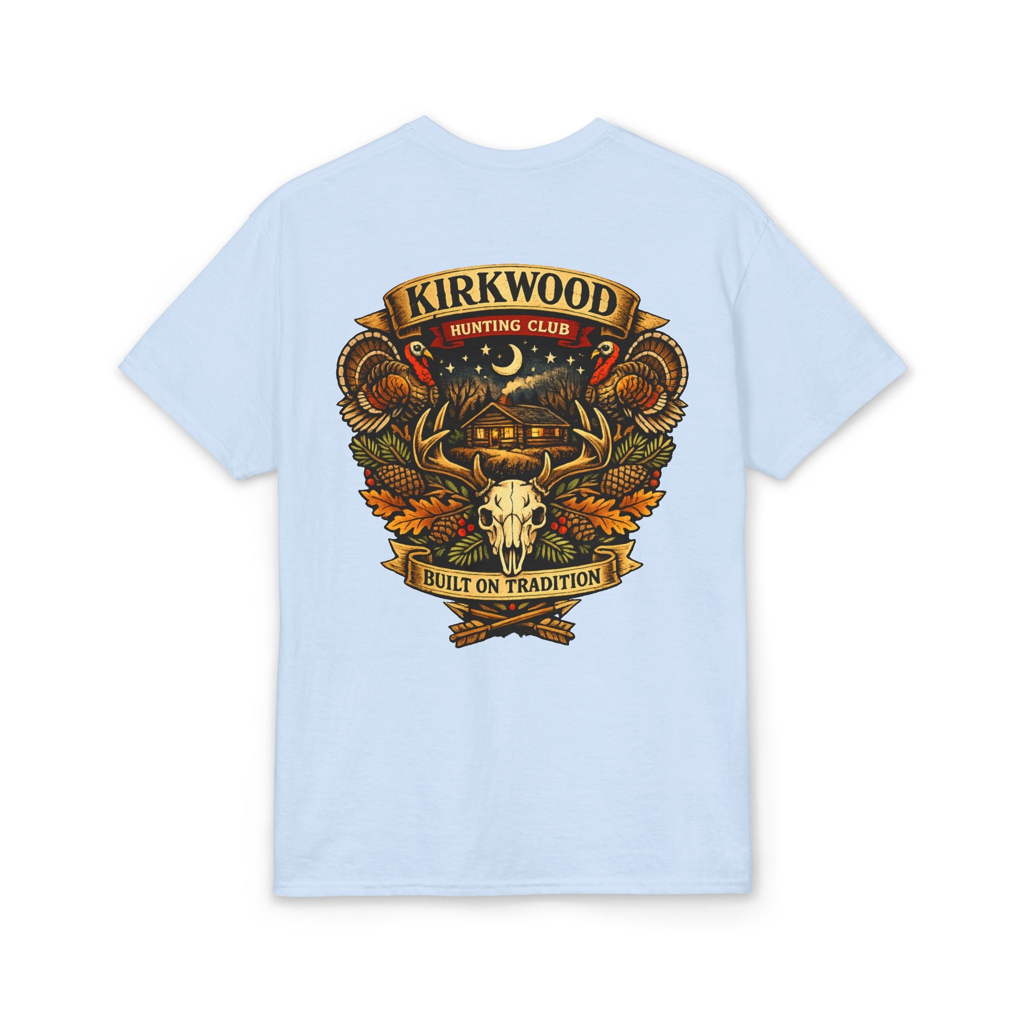 Kirkwood Hunting Club Dryfit — 'Built on Tradition' Graphic