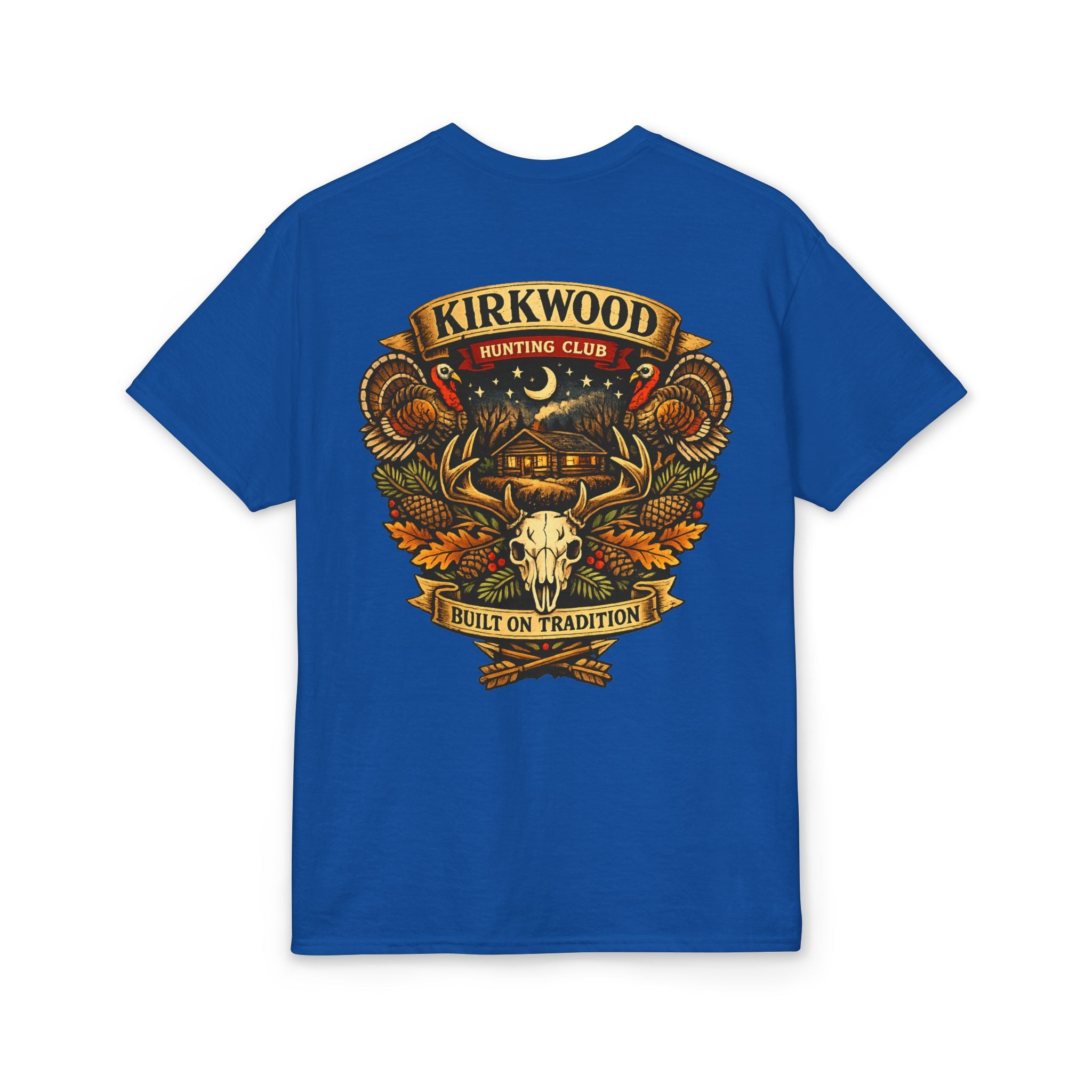Kirkwood Hunting Club Dryfit — 'Built on Tradition' Graphic