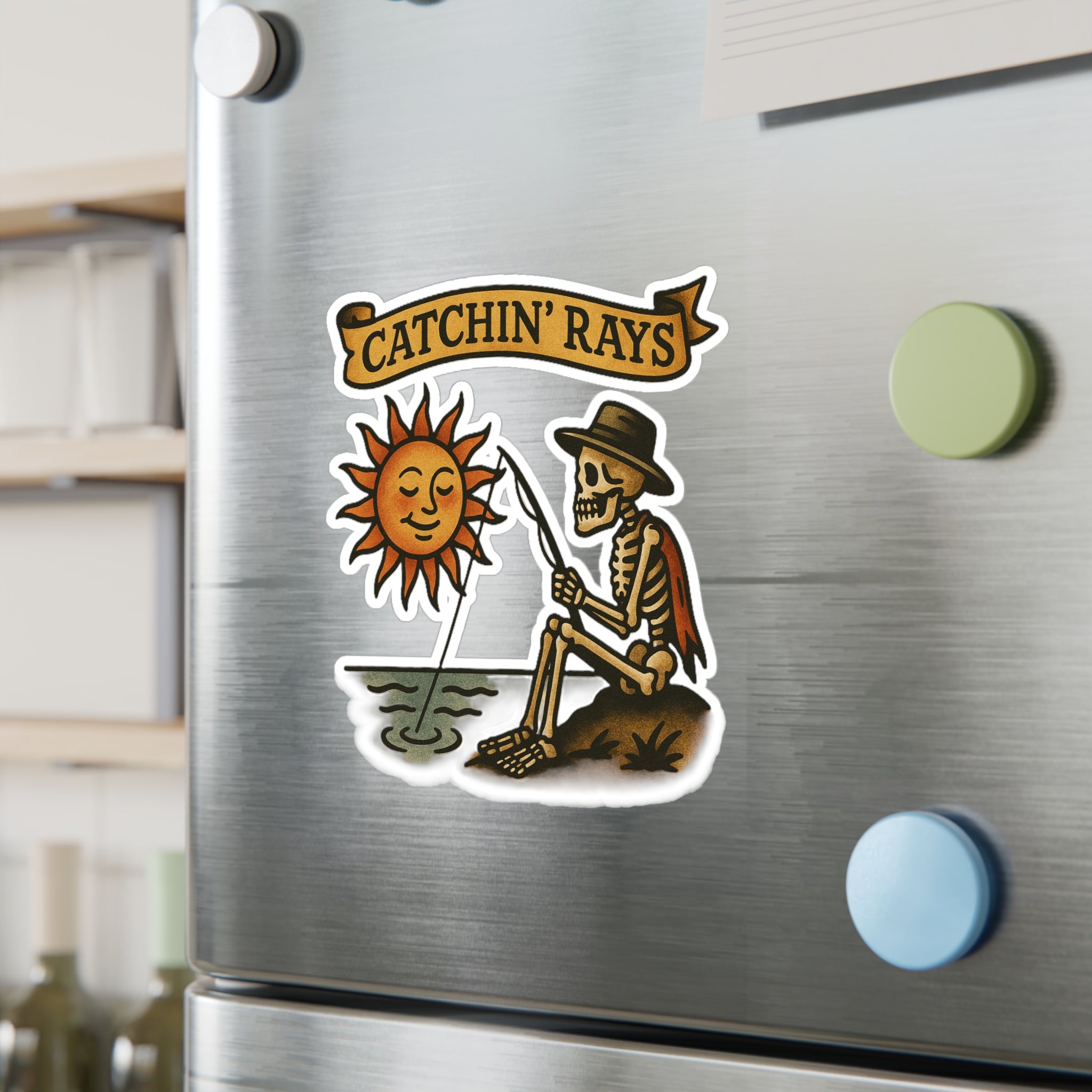Catchin' Rays Vinyl  Decal