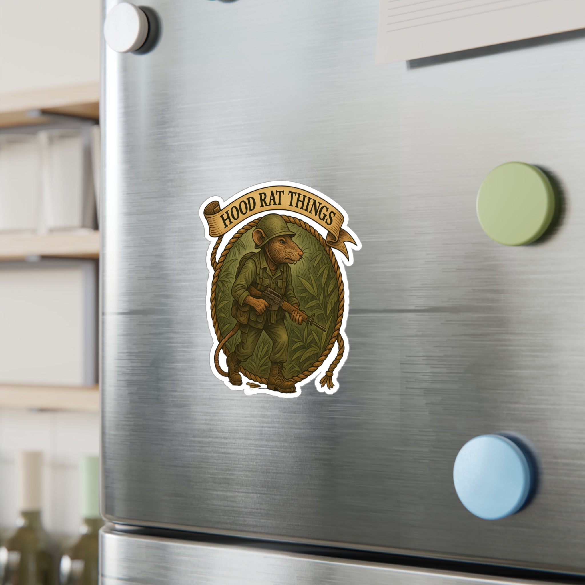 Hood Rat Things Vinyl Decal