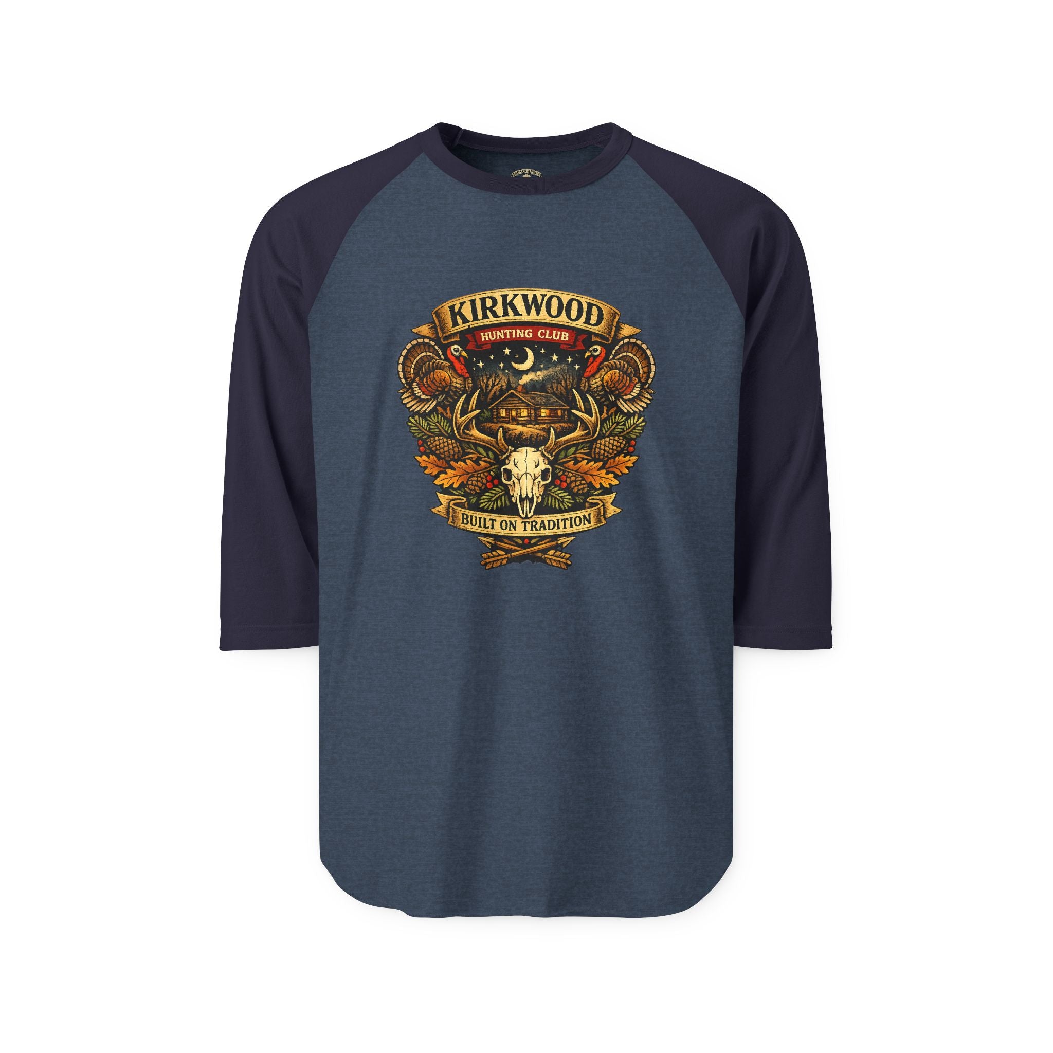 Kirkwood Vintage Skull Raglan Shirt