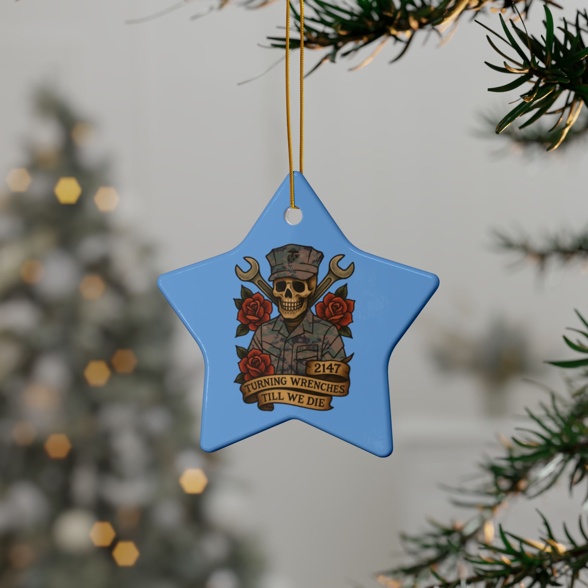 2147 Ceramic Ornament