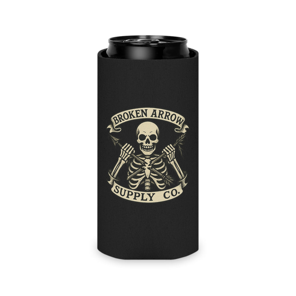 Skull & Crossbones Can Cooler - Broken Arrow Supply Co.