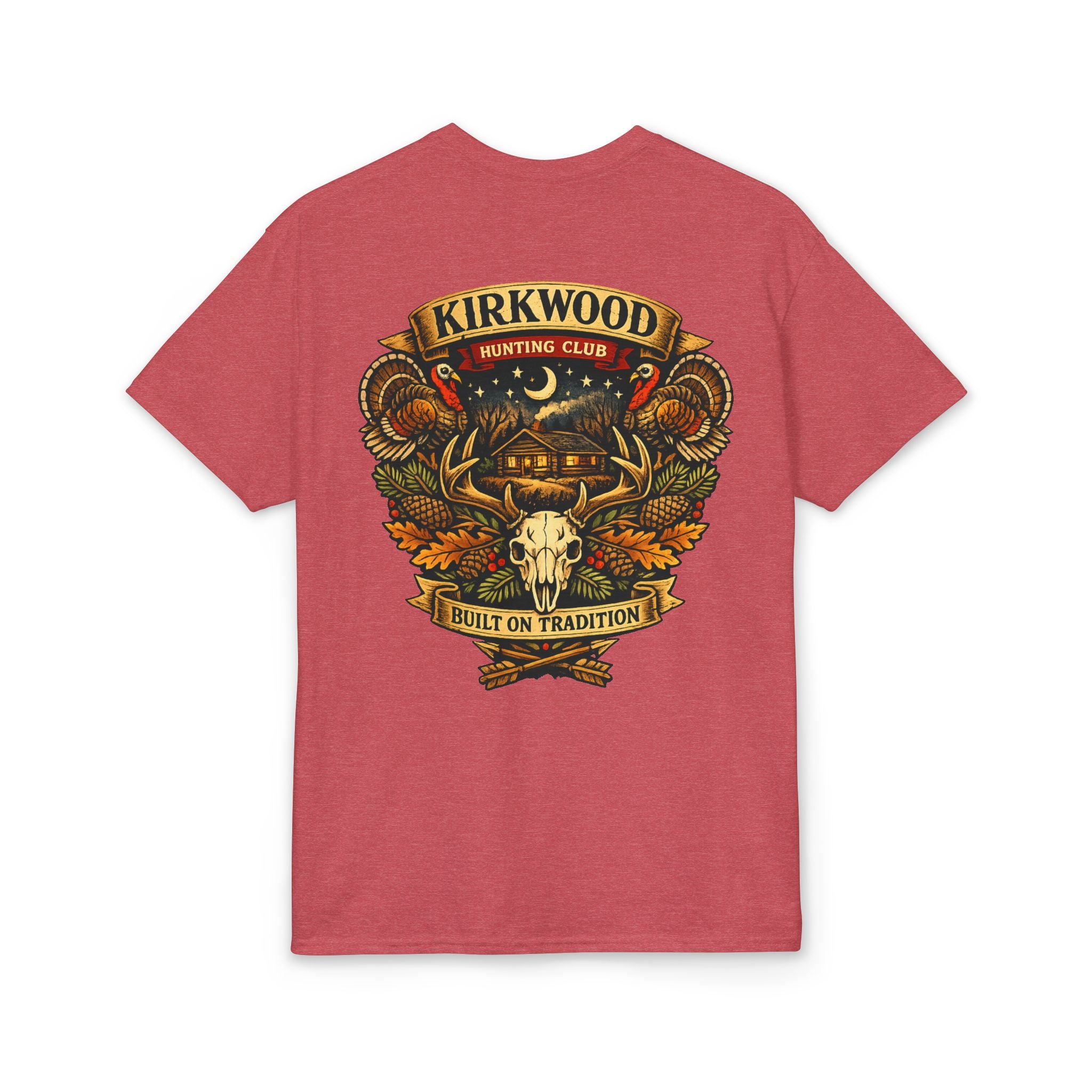 Kirkwood Hunting Club Dryfit — 'Built on Tradition' Graphic