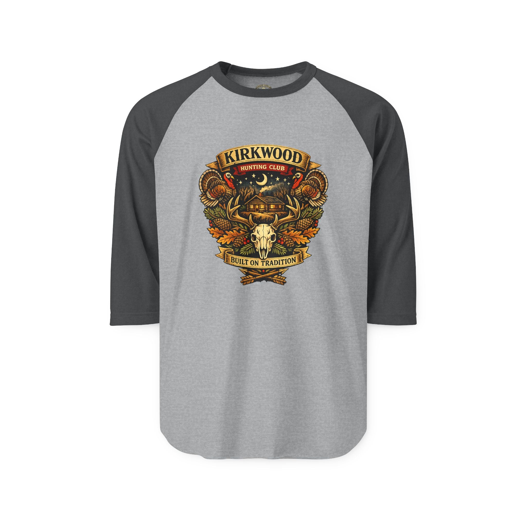 Kirkwood Vintage Skull Raglan Shirt