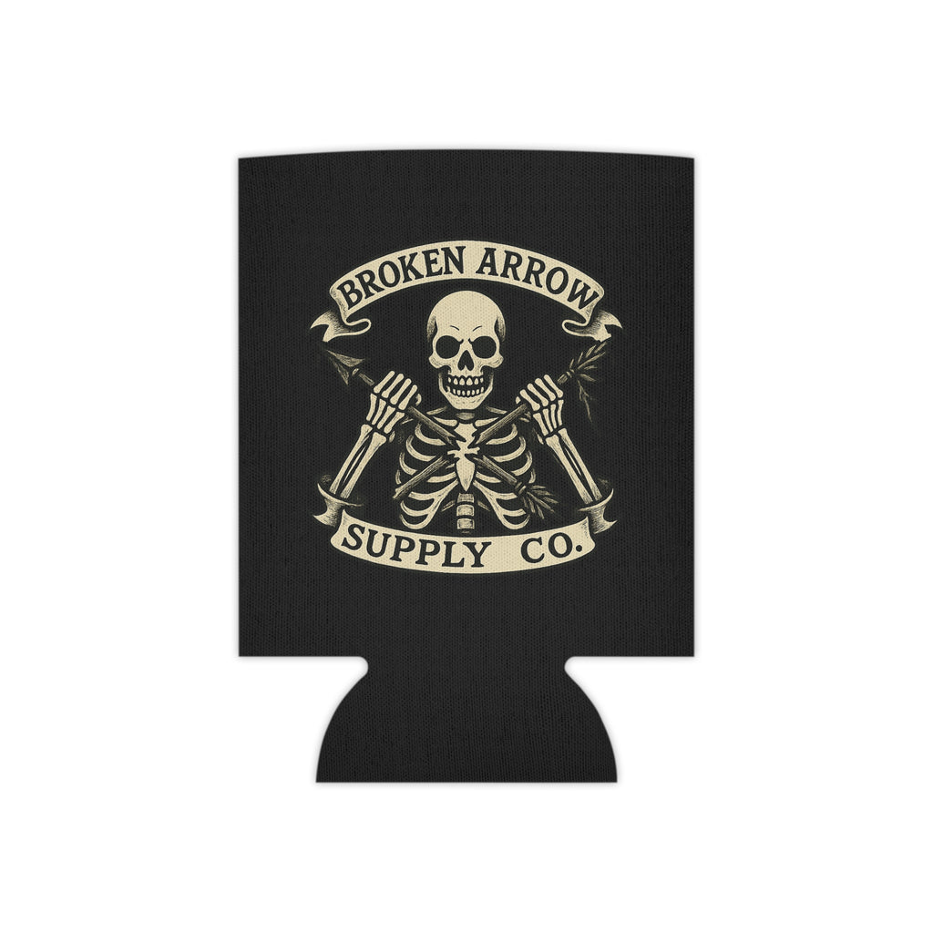 Skull & Crossbones Can Cooler - Broken Arrow Supply Co.