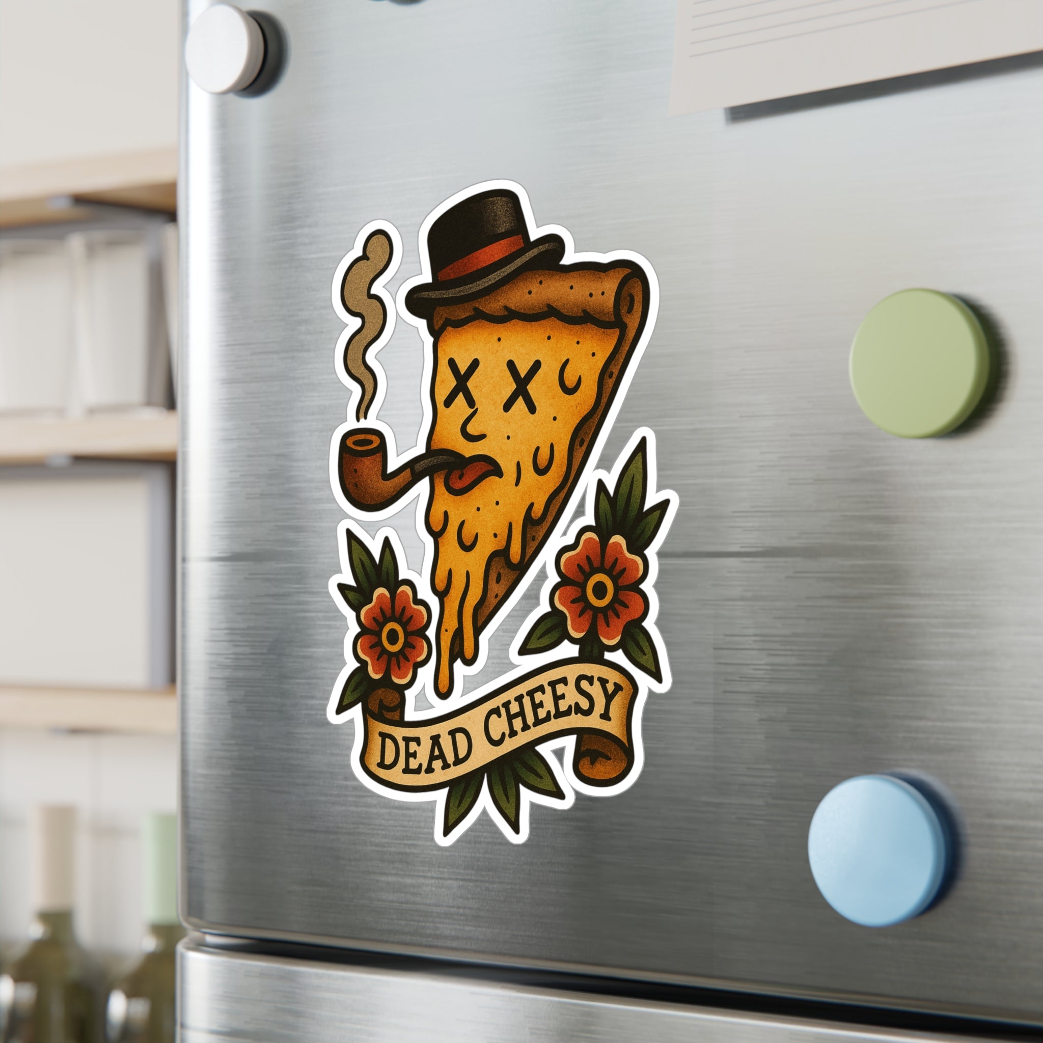 Dead Cheesy Vinyl Decal