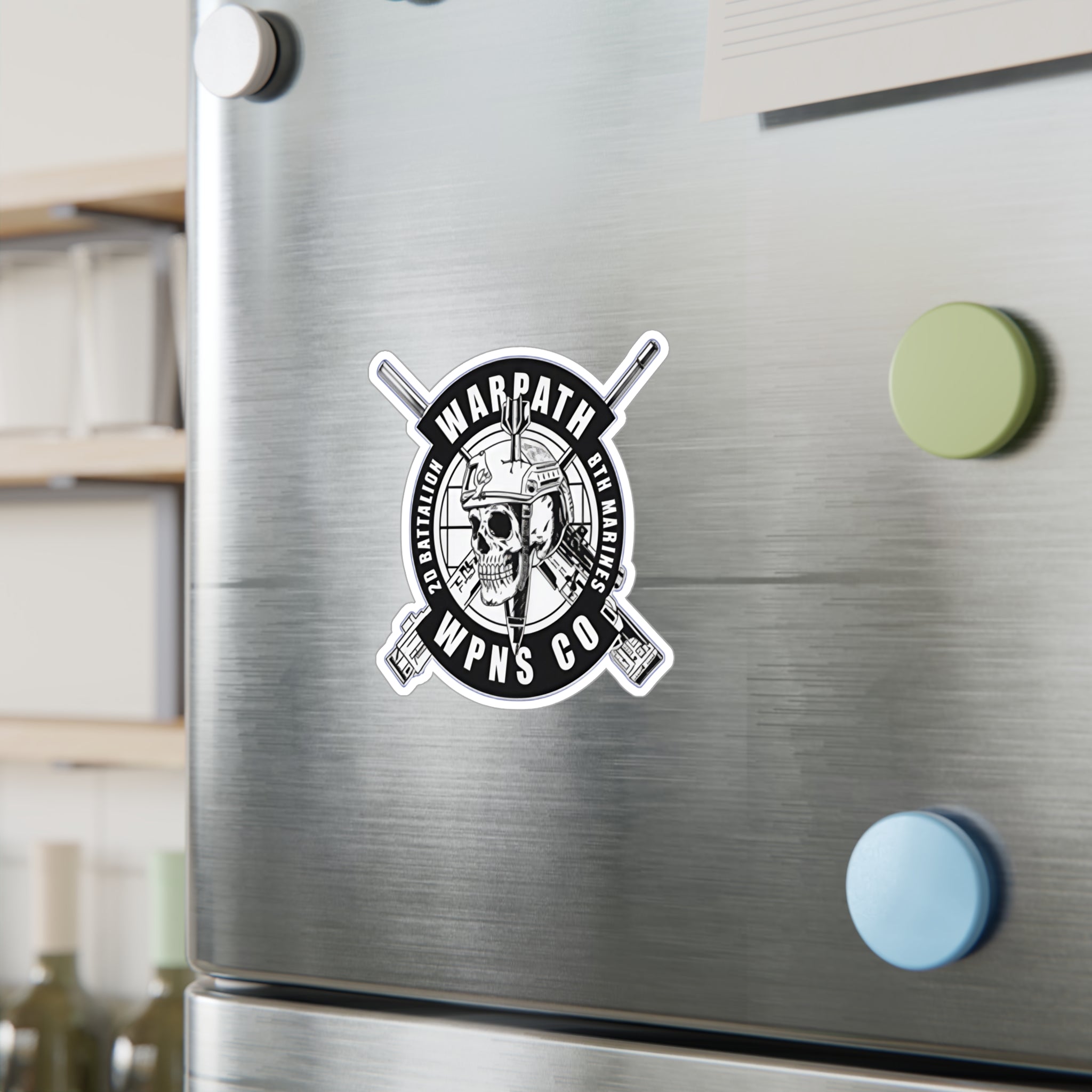 2/8 Warpath Weapons Co.  Vinyl Decal